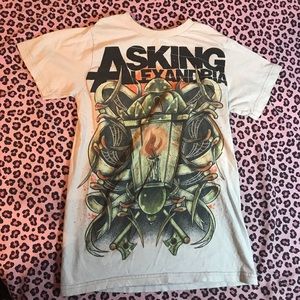 Asking Alexandria Band Tshirt Size Extra Small